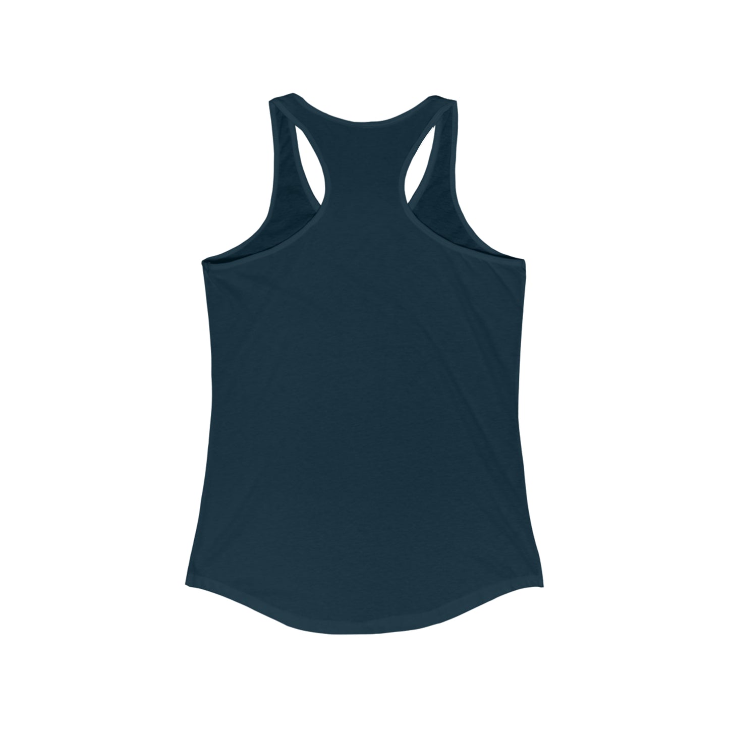 JBecker Crown logo Women's Ideal Racerback Tank