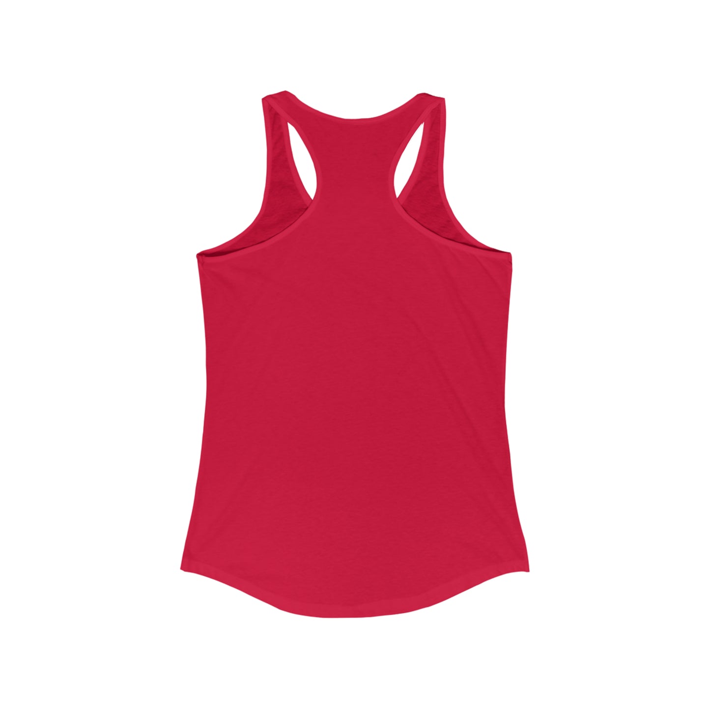 JBecker Crown logo Women's Ideal Racerback Tank