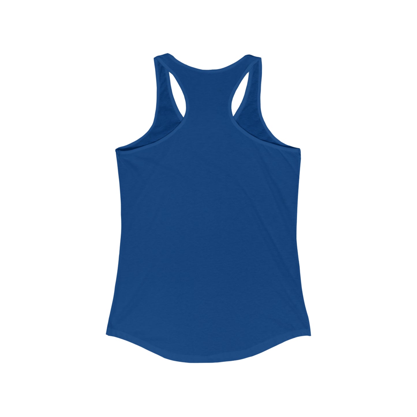 JBecker Crown logo Women's Ideal Racerback Tank
