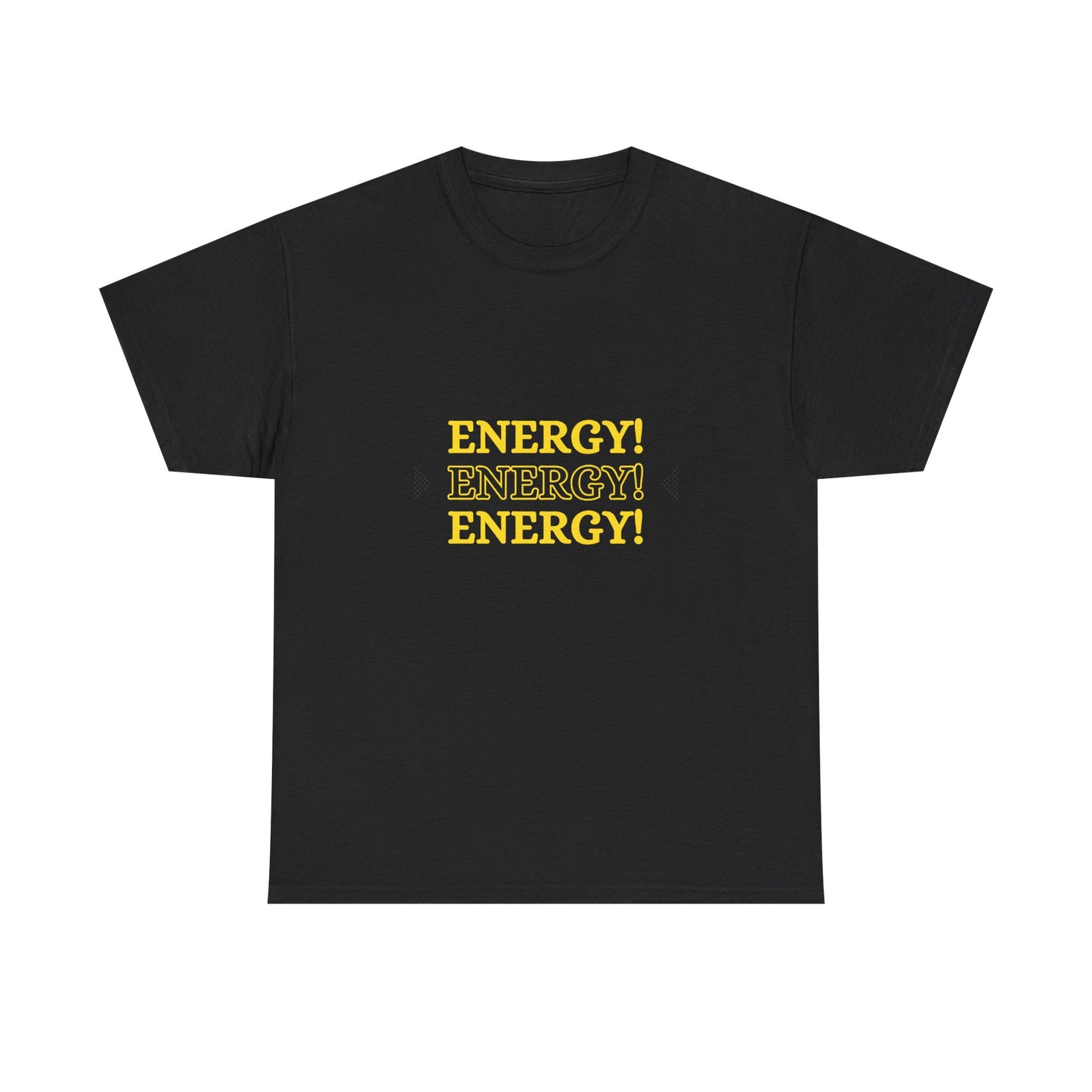 Unisex Heavy Cotton Tee - "Energy!"