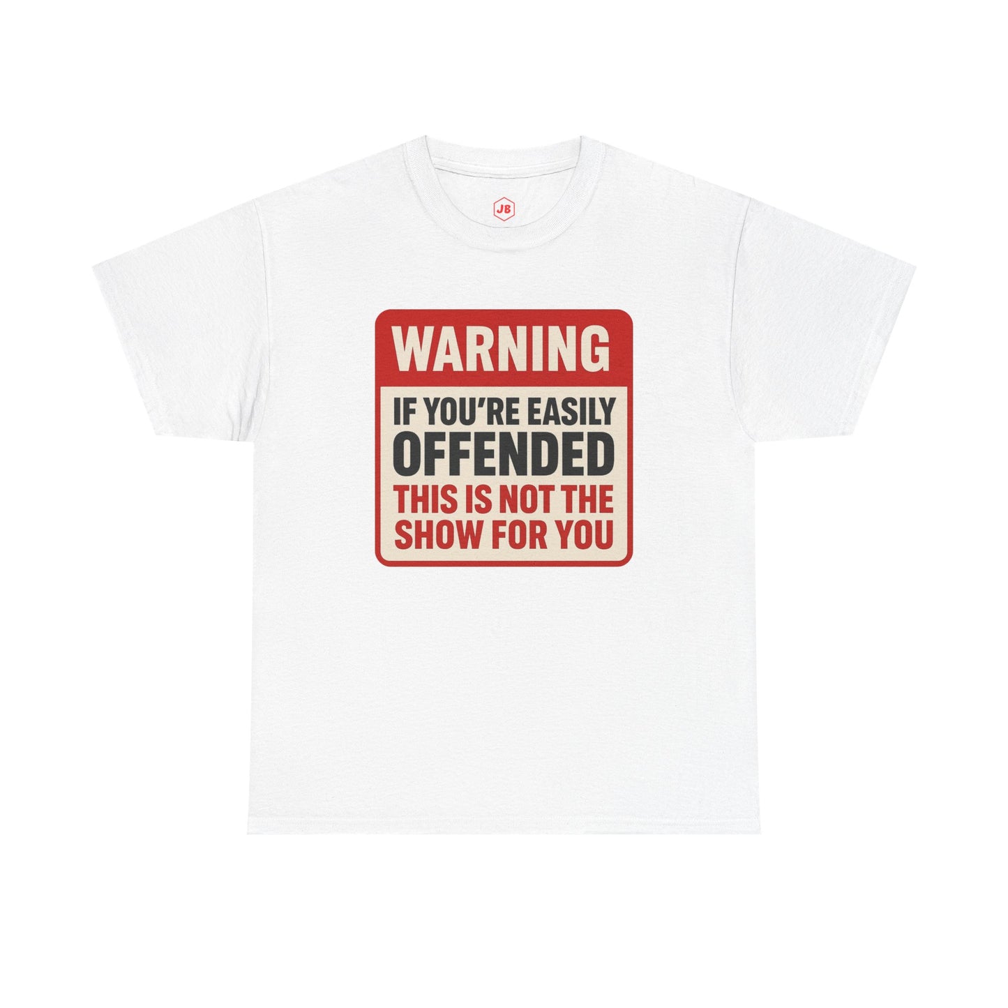Warning Tee - Unisex Heavy Cotton Shirt