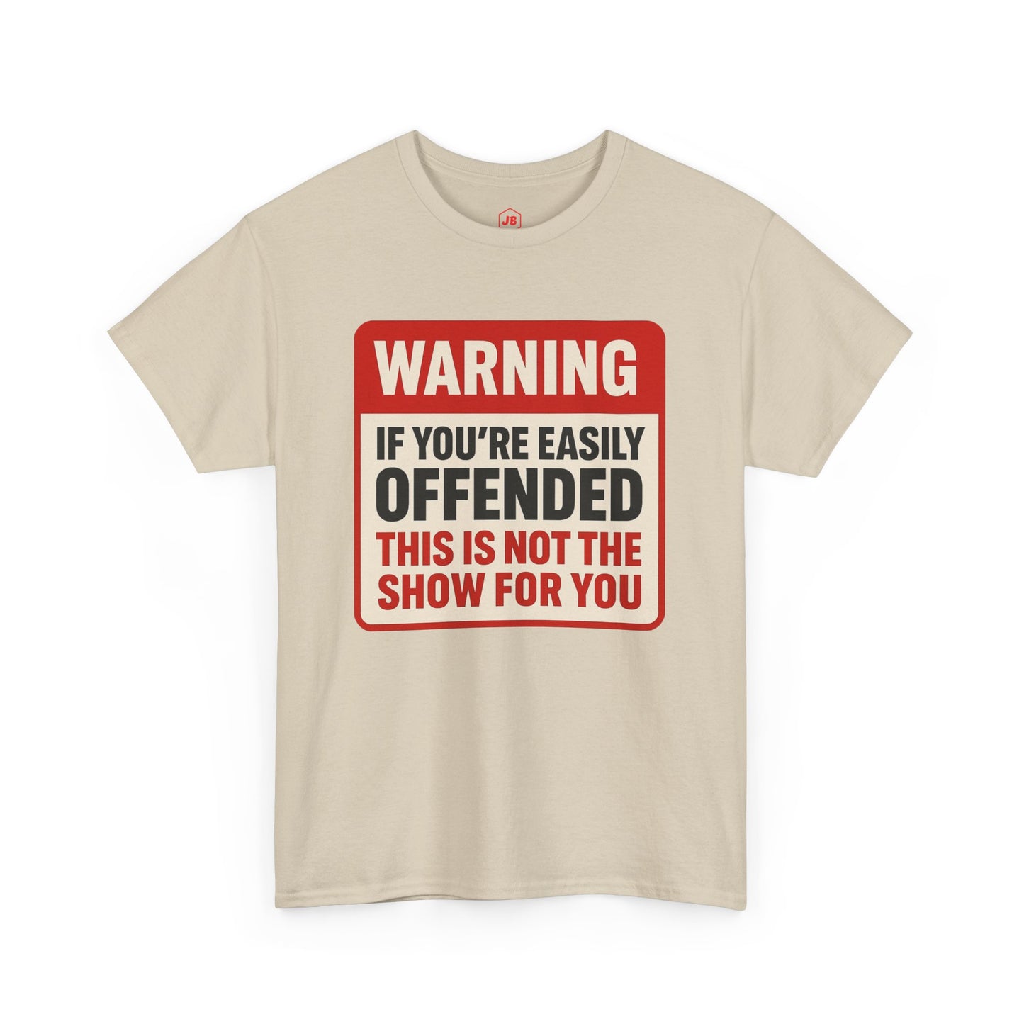 Warning Tee - Unisex Heavy Cotton Shirt