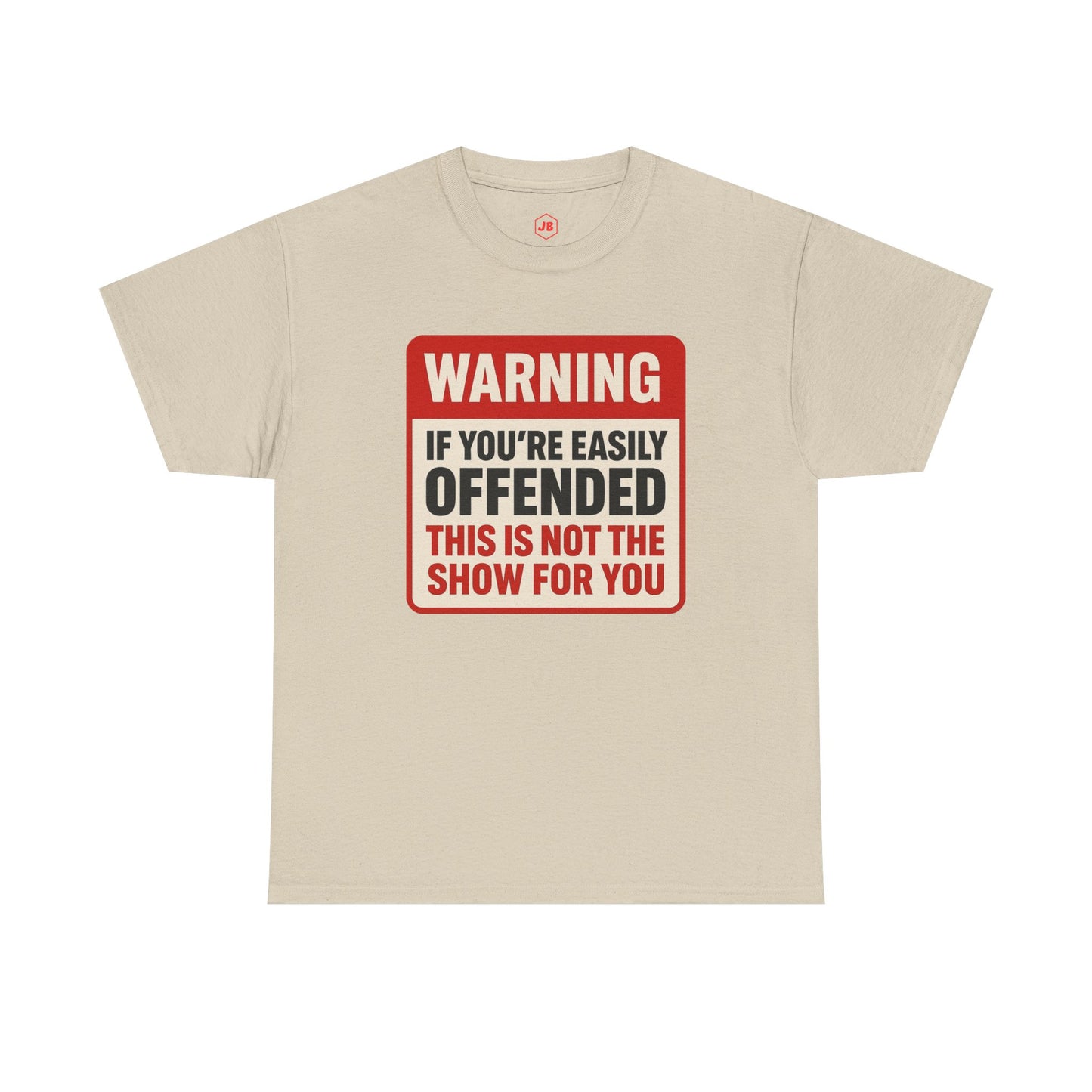 Warning Tee - Unisex Heavy Cotton Shirt