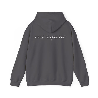 JBecker logo Unisex Heavy Blend™ Hooded Sweatshirt