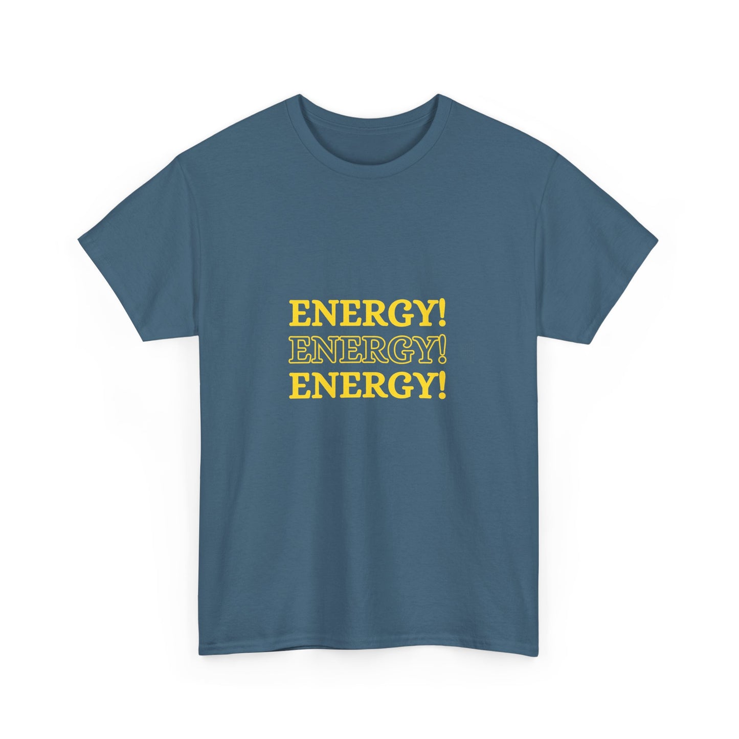 Unisex Heavy Cotton Tee - "Energy!"