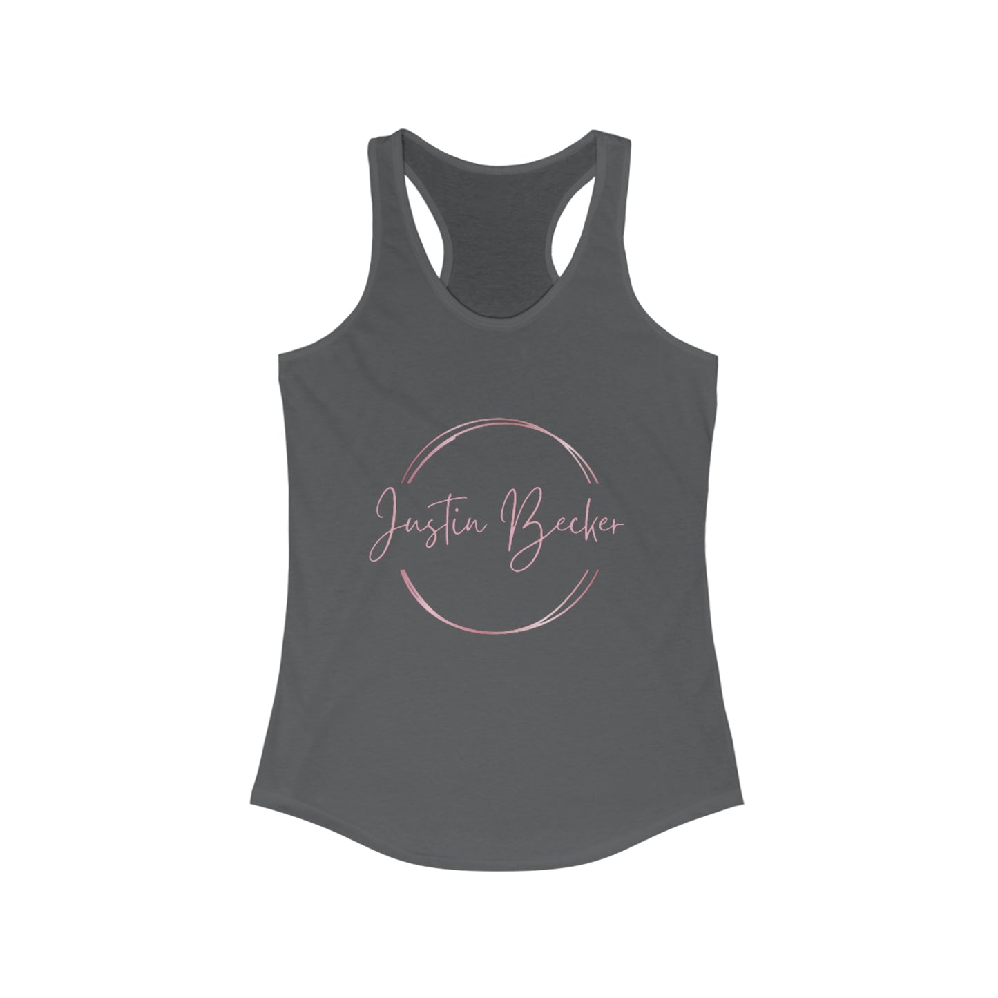 JBecker logo Women's Ideal Racerback Tank