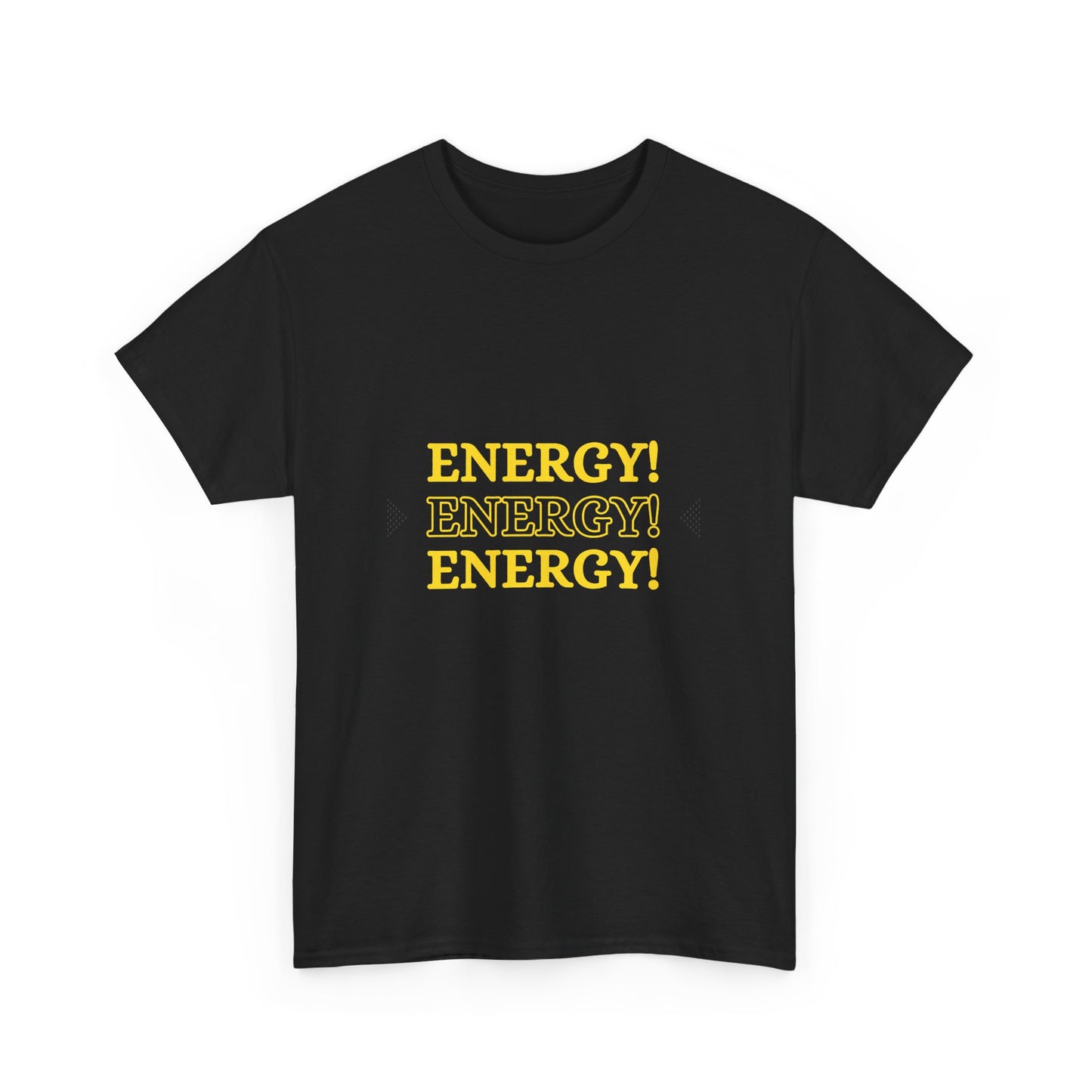 Unisex Heavy Cotton Tee - "Energy!"